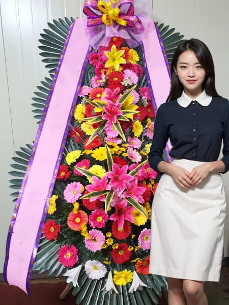 보테가마지오 3단화환 기본형